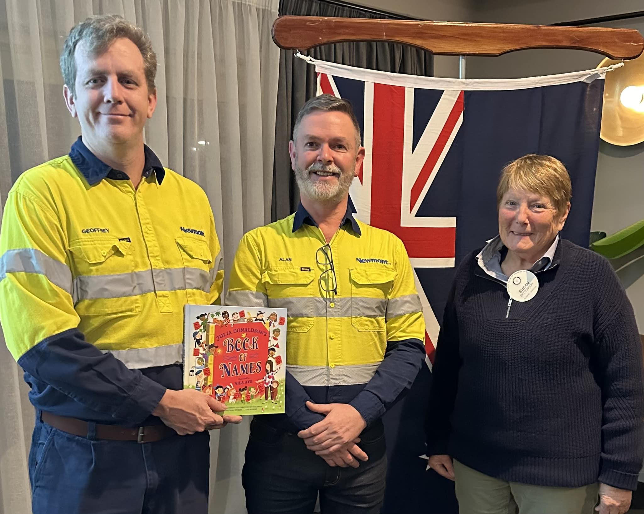 Geoff Newcombe and Alan Shepherd from Newmont (Cadia Continued Operations Project CCOP)