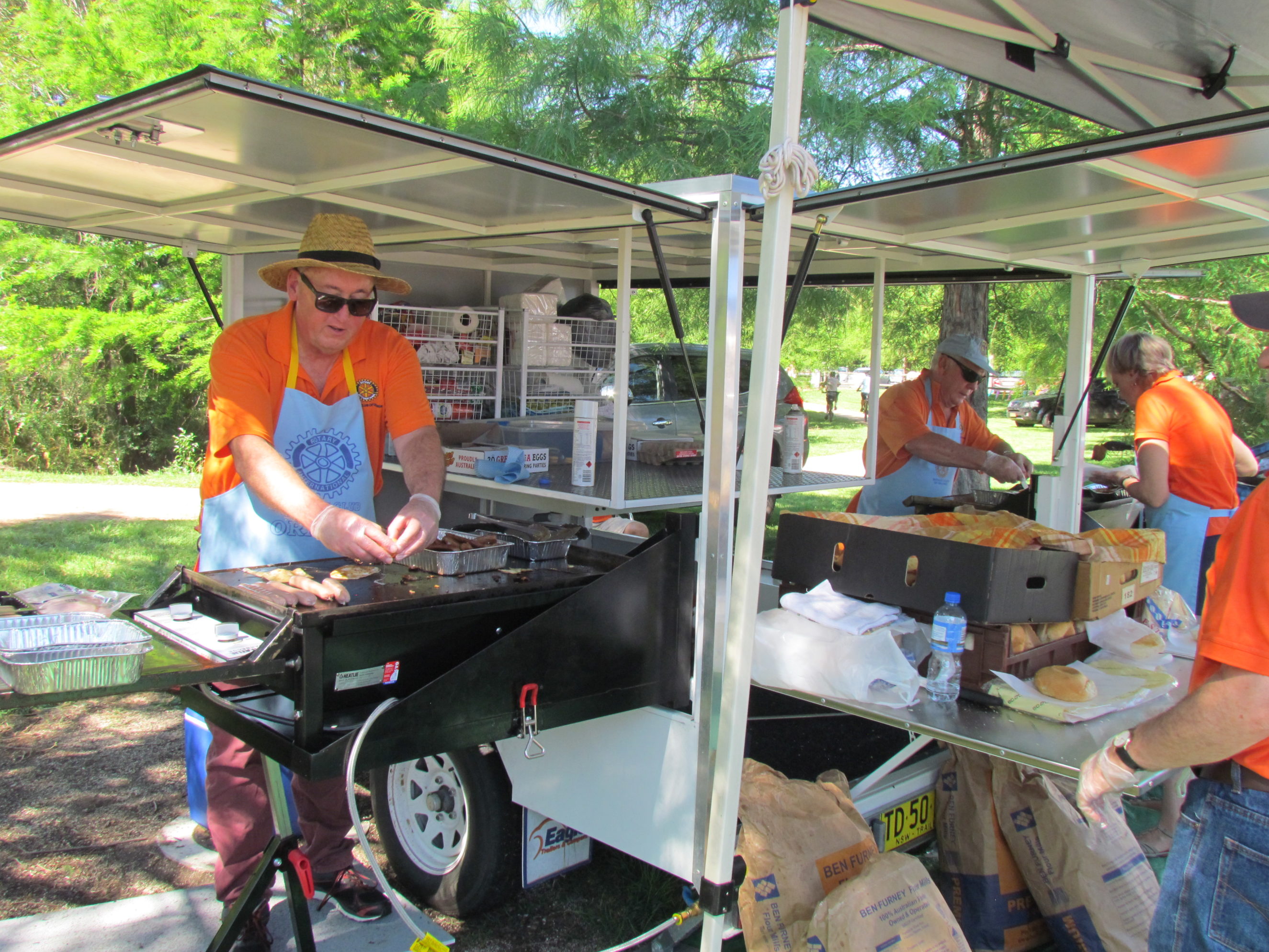 Orange Health Services Rotary BBQ
